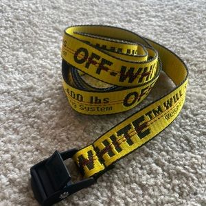UTILITY OFF-WHITE BELT. AUTHENTIC